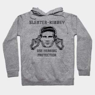 sleater use hearing protection Hoodie